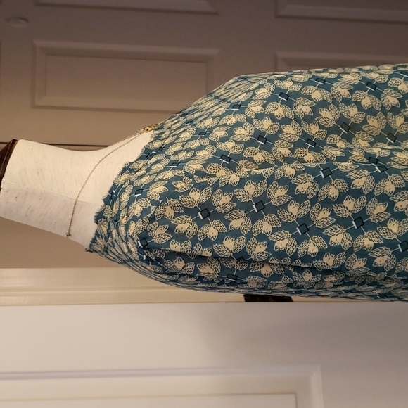 Cabi Jade Leaf Print Top - Picture 8 of 14